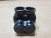 F4P Insulated 2-Port Copper/Aluminum Lug Connector, Max 350 MCM, IL350-2