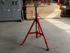 RIDGID VJ-99 56662 Adjustable V-Head Pipe Stand 12 in. 2500 lb 28-52 in.