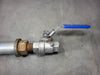 147" Long Plug Grout with 1/2" 2000WOG Stainless Steel Ball Valve M187-12