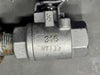 78" Long Plug Grout with 1/2" 2000WOG Stainless Steel Ball Valve