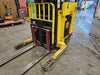 HYSTER 3,900 lb 36V Electric Stand-Up Reach Truck 40XMR w/ Charger