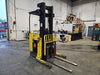 HYSTER 3,900 lb 36V Electric Stand-Up Reach Truck 40XMR w/ Charger