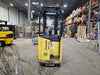HYSTER 3,900 lb 36V Electric Stand-Up Reach Truck 40XMR w/ Charger