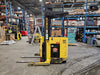 HYSTER 3,900 lb 36V Electric Stand-Up Reach Truck 40XMR w/ Charger
