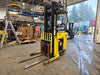HYSTER 3,900 lb 36V Electric Stand-Up Reach Truck 40XMR w/ Charger