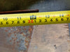 12" x 9" x 1", 2-Hole Triangular Steel Plate