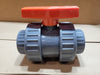 HYTEK  Chemkor 31913011 Super Bloc 1-1/2" PVC True Union Ball Valve EPDM Socket/Threaded