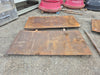3/16" x 4' x 8' Steel Plate Diamond Floor Material