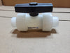 GEORG FISCHER 1/2" PVDF Ball Valve Type 346, 175346332