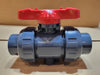ASAHI AV V2ALVUES8025 Type 21 1 in PVC True Union Ball Valve - EPDM - Socket/Threaded - 230 PSI