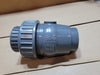 COLONIAL 1-1/4 in PVC Single Union Ball Check Valve - Socket - EPDM c 