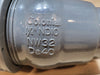 COLONIAL 1-1/4 in PVC Single Union Ball Check Valve - Socket - EPDM c 