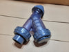 ASAHI AV 40mm 1-1/2 in PVC Y-Sediment Strainer - EPDM - 20 Mesh - Socket/Threaded