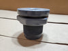 AIK 1 in PVC Double Tapped NPT Heavy Duty Bulkhead Fitting P7025809DTN (Box of 12)