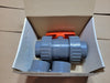 GEORG FISCHER 161.346.306 Type 346 1-1/2" DN40 PVC True Union Ball Valve EPDM PN16