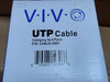VIVO  CABLE-V001 1000 ft Cat5e UTP 24 AWG 4-Pair CCA Ethernet Cable Grey