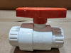 CHEMKOR 1-1/2", 150 PSI NPT PVC Ball Valve 3012015W