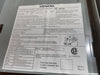 SIEMENS 30 Amp, 3 Pole, 600 Volt Fusible Industrial Duty Safety Disconnect Switch ID361