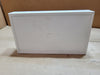 READY-LITE White Steel LED EXIT Sign, Red Lettering, Directional Chevrons NEXT-U WH