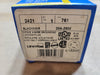 LEVITON 2421 NEMA L15-20P 20A 250V 3-Pole 4-Wire Industrial Locking Plug