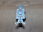 LEVITON 1101-CW 15A 120/277V Single-Pole Commercial Toggle Switch White