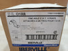 IBERVILLE CI1308 1" Galvanized Steel One-Hole EMT Straps - Box of 50