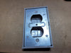 PASS & SEYMOUR Legrand 3780 Gray 2-Position Flip Lid Duplex Receptacle Protective Cover