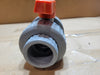 CHEMKOR 32909011 Super Bloc 1-1/2" CPVC True Union Ball Valve - Viton - Socket/Threaded
