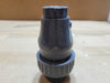 CHEMKOR 31801008 3/4" PVC Single Union Ball Check Valve - Socket - Viton
