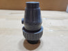 CHEMKOR 31801008 3/4" PVC Single Union Ball Check Valve - Socket - Viton