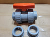 CHEMKOR 32913011 Super Bloc 1-1/2 in CPVC True-Union Ball Valve - Socket & Threaded Ends