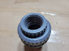 CHEMKOR 1-1/2" PVC Threaded Ball Check Valve, EPDM Seals, 31818011
