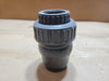 CHEMKOR 1-1/2" PVC Threaded Ball Check Valve, EPDM Seals, 31818011