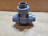 HAYWARD LA1100STE 1" PVC 3-Way Ball Valve EPDM Seals Union Ends