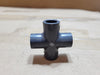 SPEARS 820-002 1/4" Schedule 80 PVC Cross Socket Pipe Fitting - Box of 25
