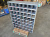 Industrial Steel Parts Storage Cabinet 56 Compartment Pigeonhole Organizer