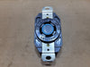 LEVITON 2420 20A 250V 3-Phase NEMA L15-20R Flush Mount Locking Receptacle
