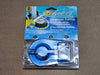 MJSI HydroForce HFL107C Leak Resistant Toilet Flapper With Chain 2-Arm Mounting