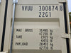 20 ft New/One Trip Shipping Container - VVUU3008748