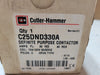 CUTLER-HAMMER C25DND330A 30A 3-Pole Definite Purpose Contactor - 104/120 VAC Coil