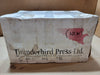 Gray Plastic Threaded Tank Bulkhead Fittings with Nuts and Gaskets - Lot of 6