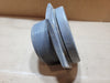Gray Plastic Threaded Tank Bulkhead Fittings with Nuts and Gaskets - Lot of 6