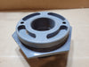 Gray Plastic Threaded Tank Bulkhead Fittings with Nuts and Gaskets - Lot of 6