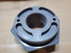 Gray Plastic Threaded Tank Bulkhead Fittings with Nuts and Gaskets - Lot of 6