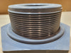 Gray Plastic Threaded Tank Bulkhead Fittings with Nuts and Gaskets - Lot of 6