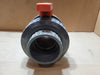 CHEMKOR Super Bloc 4" PVC True Union Ball Valve - Missing One Socket End Connector