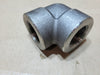 UNIFIED ALLOYS 1-1/2" Class 3000 A105N Forged Carbon Steel 90° FNPT Elbows - Lot of 6