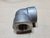UNIFIED ALLOYS 1-1/2" Class 3000 A105N Forged Carbon Steel 90° FNPT Elbows - Lot of 6