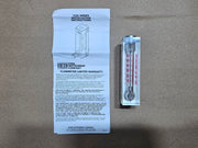KING INSTRUMENTS 7430 Series Air Flowmeter / Rotameter - 60 SCFH at STP, Rear Threaded Connections, 74C102G021323510
