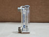KING INSTRUMENTS 7430 Series Air Flowmeter / Rotameter - 60 SCFH at STP, Rear Threaded Connections, 74C102G021323510